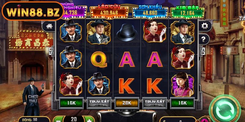Bến Thượng Hải - Trải Nghiệm Game Nổ Hũ Cổ Điển Tại Win88 3 Kết hợp quay nhanh và auto khi chơi Bến Thượng Hải