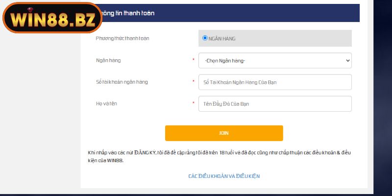 Đăng Ký Win88 - Bước Khởi Đầu An Toàn Cho Hành Trình Cá Cược 1 Điều kiện đăng ký tài khoản Win88 hội viên cần biết