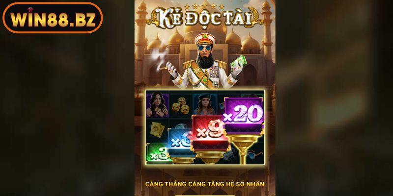 Kẻ Độc Tài - Trải Nghiệm Game Slot Kịch Tính 2025 Tại Win88 1 Tổng quan về Kẻ Độc Tài Win88