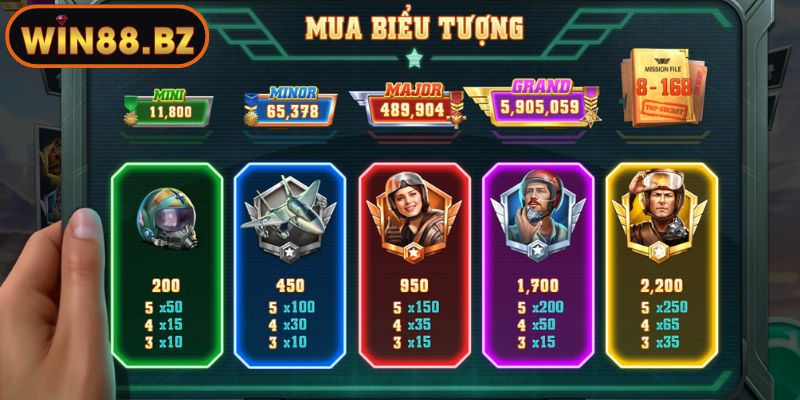 Phi Đội Xung Kích Win88 - Game Slot Bắn Súng Không Gian 2 Hệ số nhân năng lượng