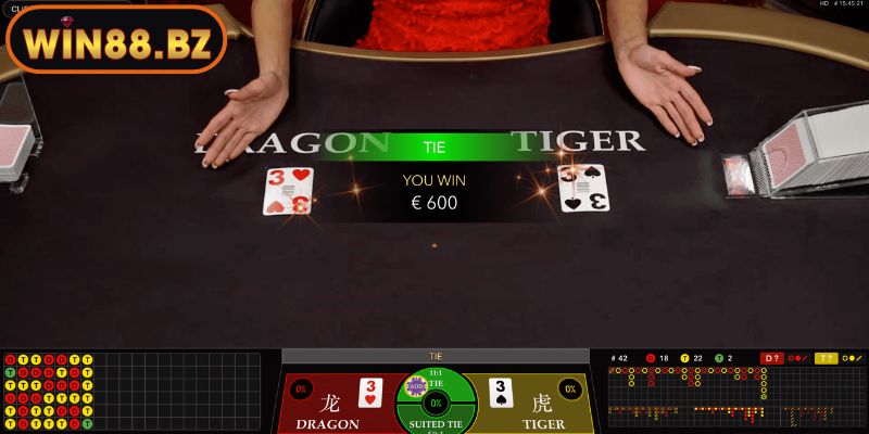 Rồng Hổ Online - Trận Đấu Kịch Tính Giữa Hai Cửa Tại Win88 3 Bắt cầu gãy để đảo