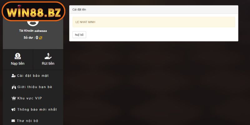 Rút Tiền Win88 - Hướng Dẫn Chuẩn Và An Toàn Cho Hội Viên 3 ID thành viên bị chặn