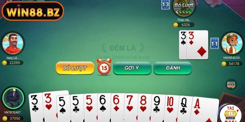 Tiến Lên Đếm Lá Win88 – Luật Công Bằng Cạnh Tranh Gay Cấn 2 Quy định đặc biệt về chặt bài